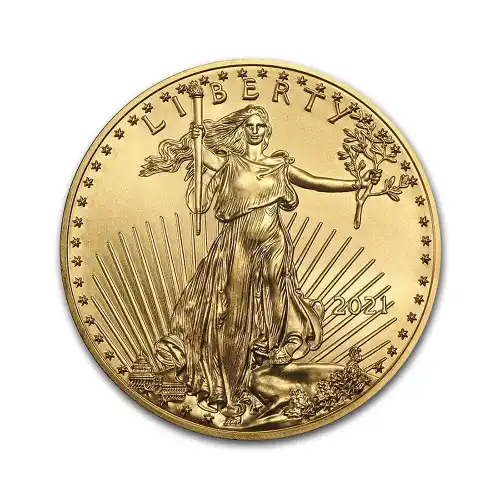 2021 American Gold Eagle 1/4 oz BU (Type 1)