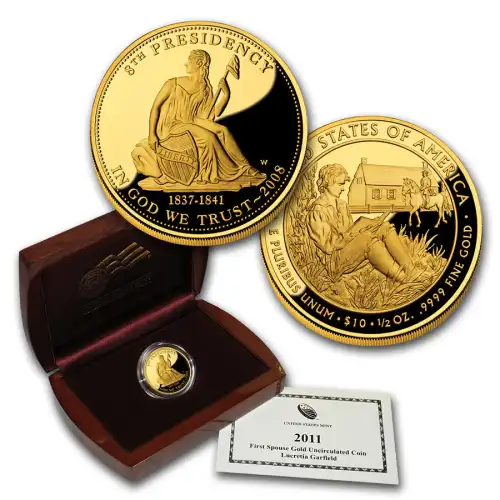 2008-W Gold Van Buren's Liberty Proof - 1/2 oz