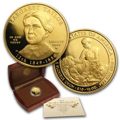 2009-W Gold Margaret Taylor Proof - 1/2 oz