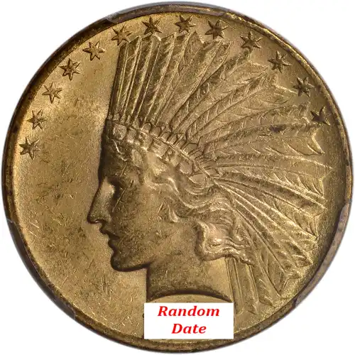 Gold American $10 Indian - POOR