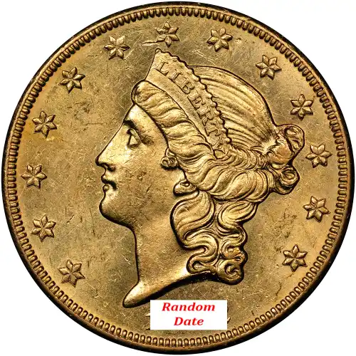 $20 Liberty Double Eagle Gold Coin (AU)