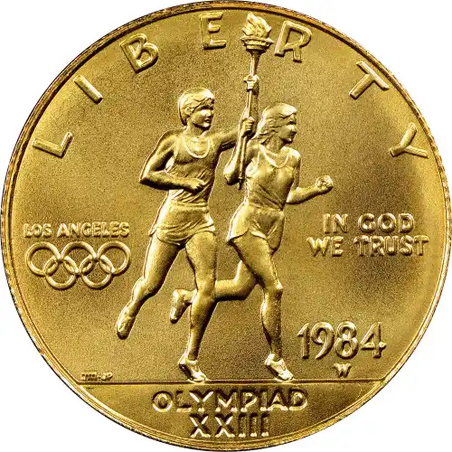 Gold US $10 Olympic Coin
