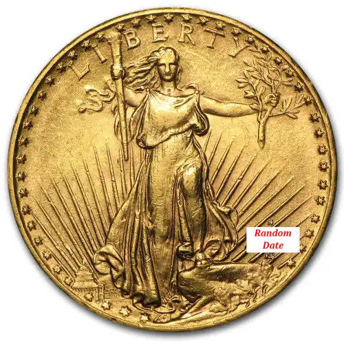 $20 Saint Gaudens Gold Eagle Coin (AU)