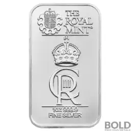 1 oz Great Britain Royal Celebration Silver Bar - Lot of 50 (Plastic Vacuum Sealed)