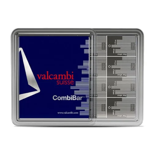 4 oz Valcambi Skyline Silver Bar (16x1/4 oz)