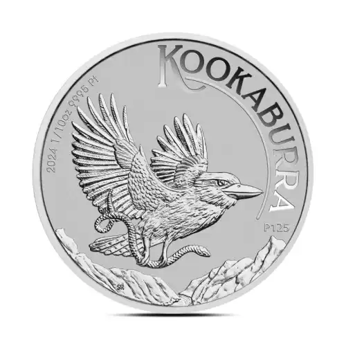 2024 1/10 oz Perth Kookaburra Platinum Coin (BU)