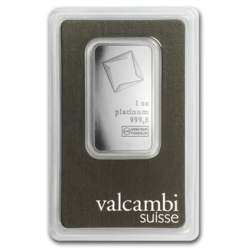Platinum Bar Valcambi - 1 oz