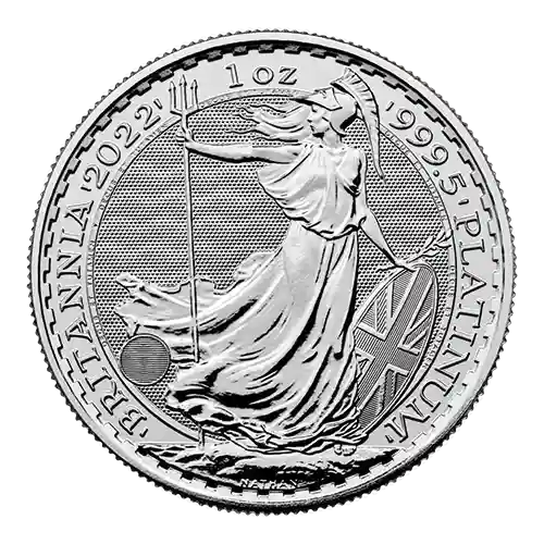 2022 Platinum Great Britain Britannia - 1 oz