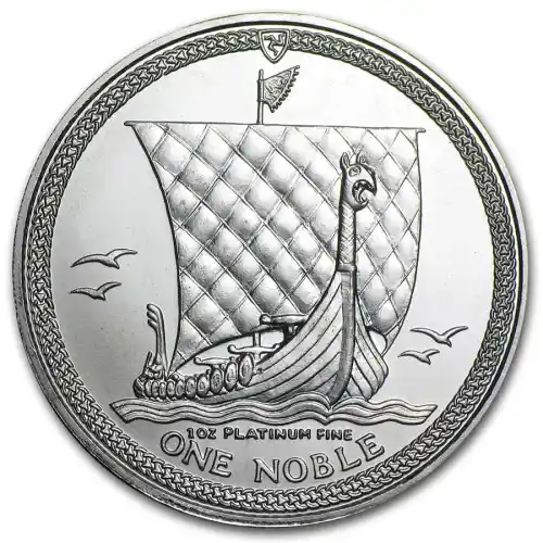 Platinum Isle of Man Noble Platinum *Random Date* - 1 oz