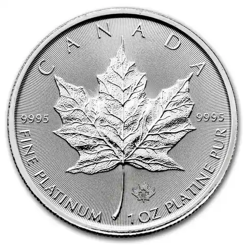 2017 Platinum Canada Maple Leaf - 1 oz