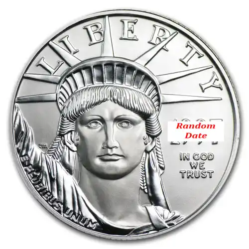 Platinum American Eagle *Random Date* - 1/2 oz