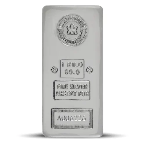 1 Kilo RCM Silver Bar