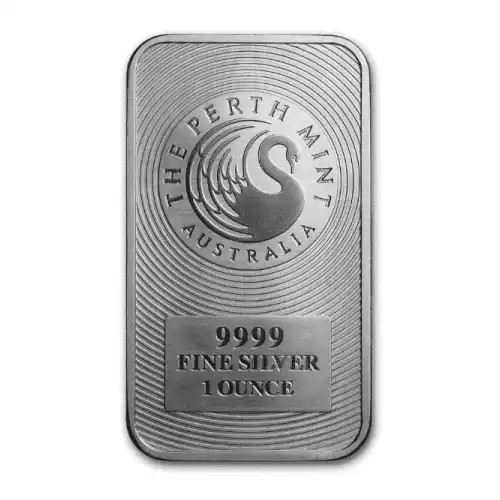 Silver 1 oz Perth Kangaroo Bar