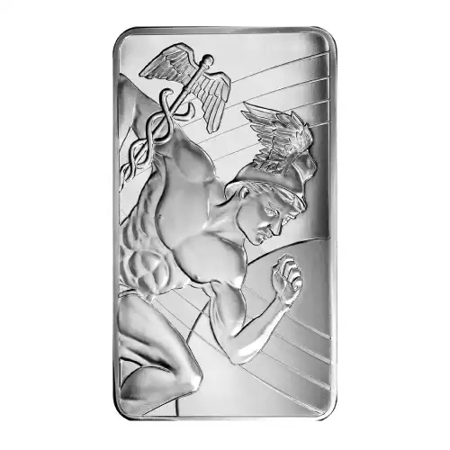 10 oz Sunshine Mercury Silver Bar