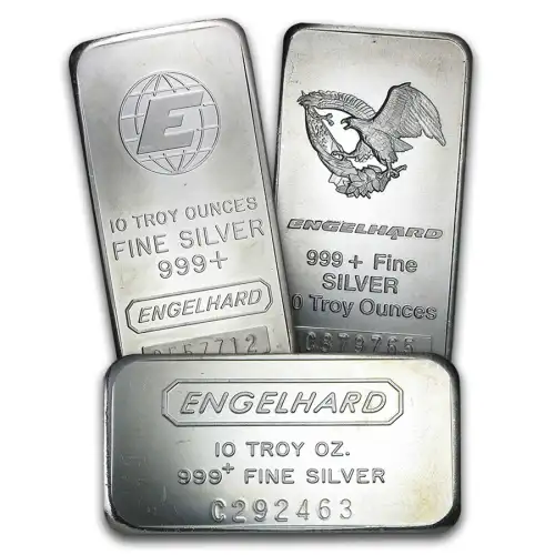 10 oz Engelhard Silver Bar
