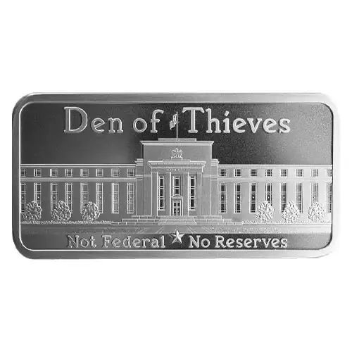 Silver 10 oz Den of Thieves Bar
