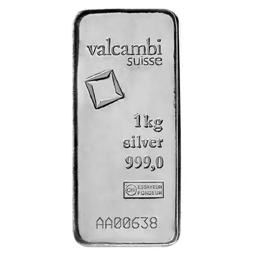 Silver - 1 Kilo Valcambi Bar