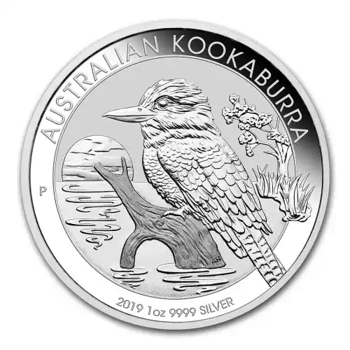 2019 Silver 1 oz Australia Perth Kookaburra
