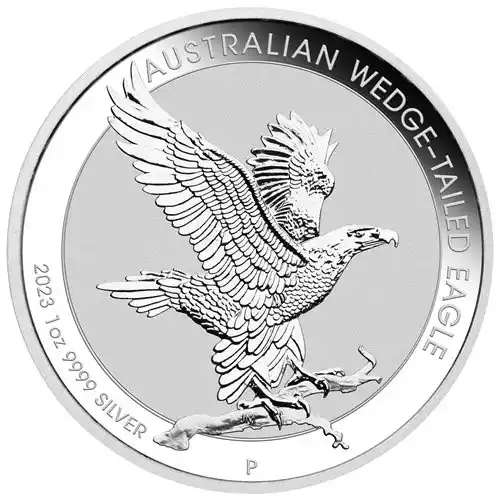 2023 Silver 1 oz Australia Perth Wedge-Tailed Eagle BU Coin