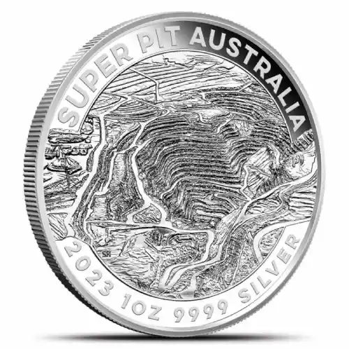 2023 1 oz Perth Super Pit Mine Silver Coin (BU)