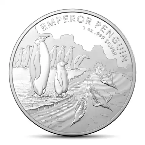 2023 1 oz Royal Australian Mint Emperor Penguin Silver Coin