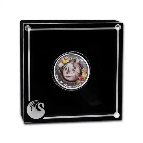 2021 Perth Dreaming Down Under: Kangaroo 1/2 oz Silver Proof