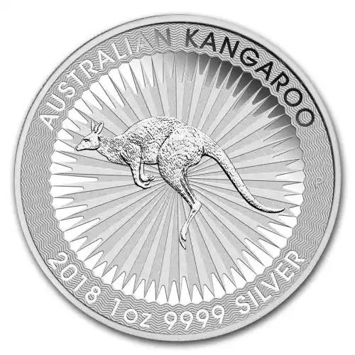 2018 Silver 1 oz Australia Perth Kangaroo