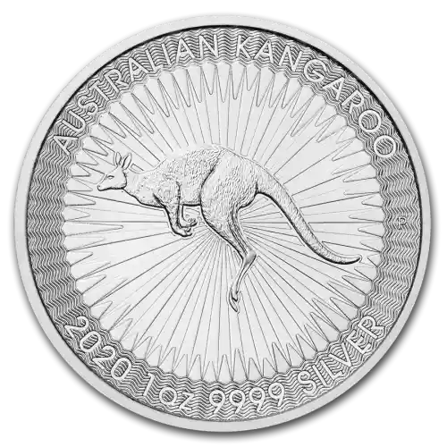 2020 Silver 1 oz Australia Perth Kangaroo