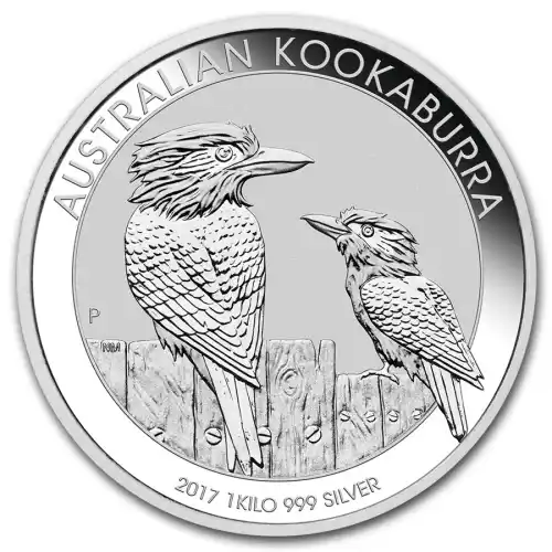 2017 Silver 1 Kilo Australia Perth Kookaburra