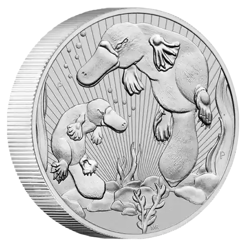 2021 Silver 2 oz Australia Next Generation Platypus Piedfort