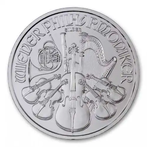 2023 Silver 1 oz Austria Philharmonic Coin BU