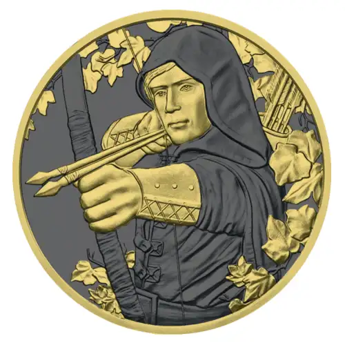 2019 Silver Austria 825th Anniversary Robin Hood Golden Ring