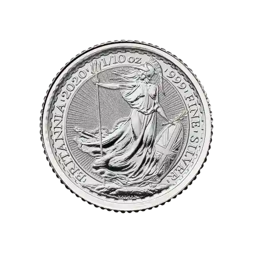 2020 Silver Great Britain Britannia - 1/10 oz