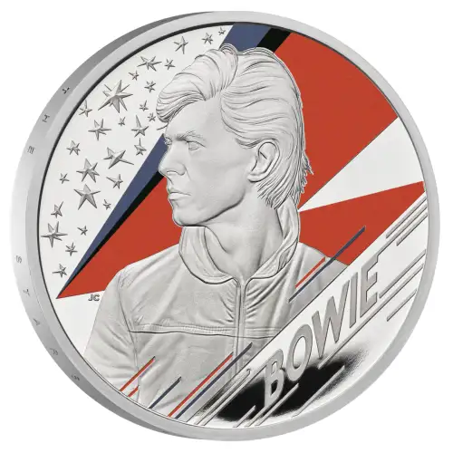 2020 Britain Music Legends David Bowie 1 oz Silver Proof