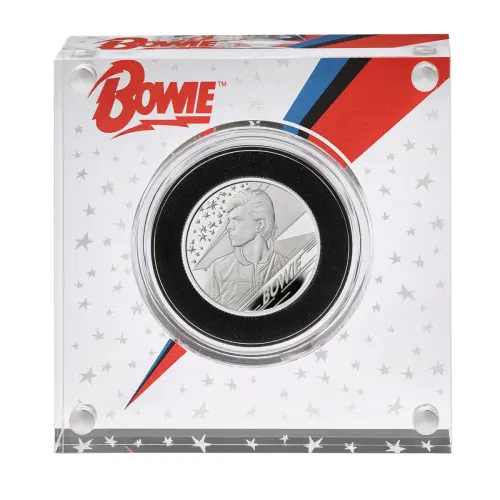 2020 Britain Music Legends David Bowie 1/2 oz Silver Proof