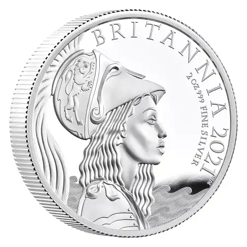 2021 Great Britain Britannia Premium Edition 2 oz Silver Proof