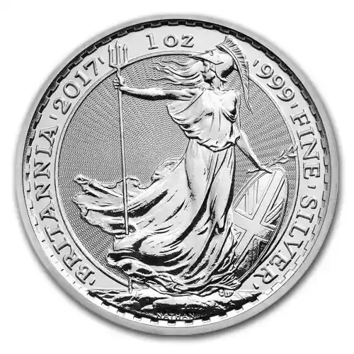 2017 Silver Great Britain Britannia - 1 oz
