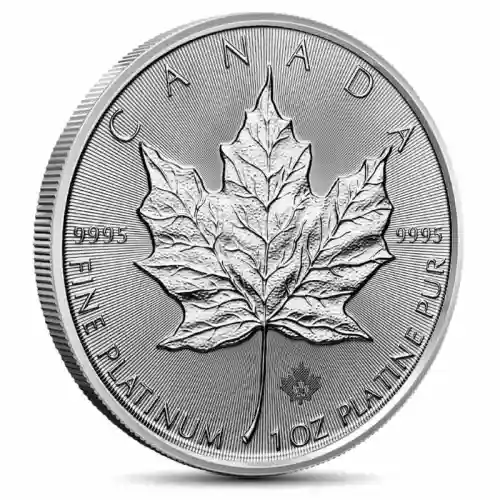 2024 1 oz Canadian Maple Leaf Platinum Coin (BU)