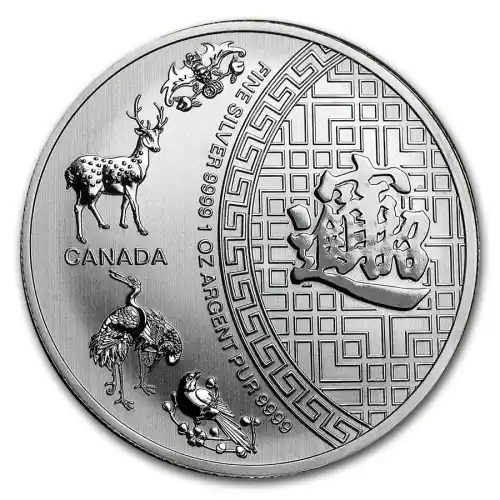 Silver 1 oz Canada Five Blessings *Random Date*
