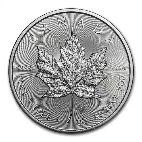 2021 Canada Maple Leaf 1 oz Silver BU