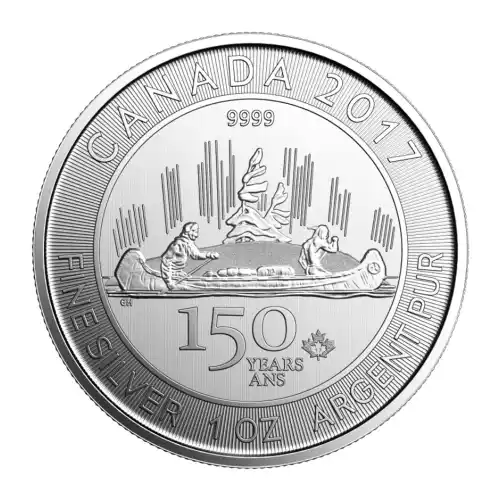 2017 Silver Canadian Voyageur - 1 oz