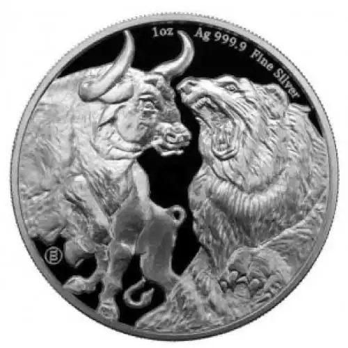 2023 Silver 1 oz Chad Bull & Bear
