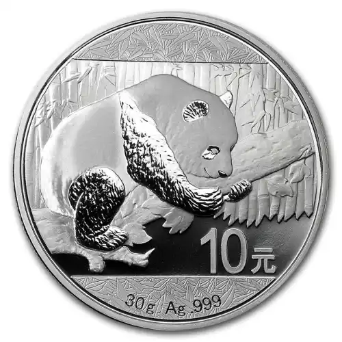 2016 Silver 30 g China Panda