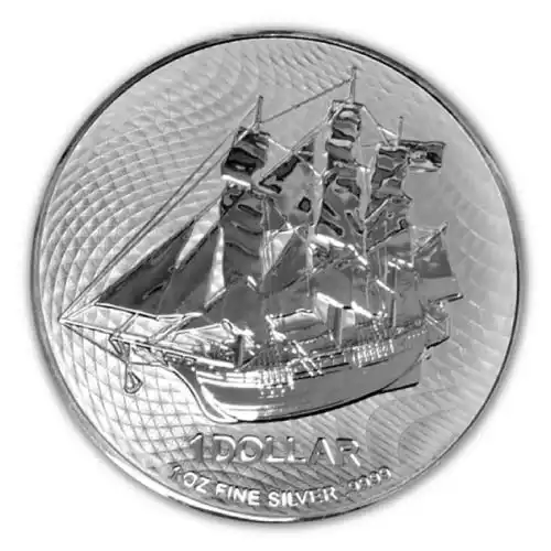 2023 Cook Islands Bounty 1 oz Silver BU