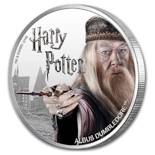 2019 Fiji Harry Potter Series 1 oz Silver Proof (Dumbledore)