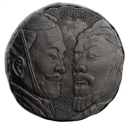2021 Fiji Terracotta Warriors 5 oz Silver Coin