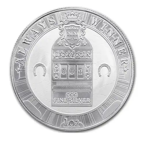 2020 Niue Lucky Coin Silver BU - 1 oz