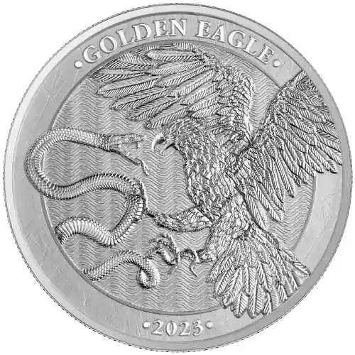 2023 Silver 1 oz Germania Malta Golden Eagle BU Coin