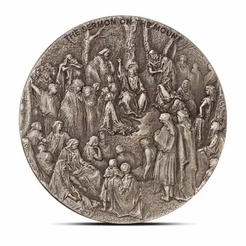 2023 2 oz The Sermon on the Mount Biblical Series Silver Coin