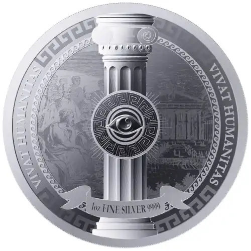 2023 Silver 1 oz Niue Vivat Humanitas BU